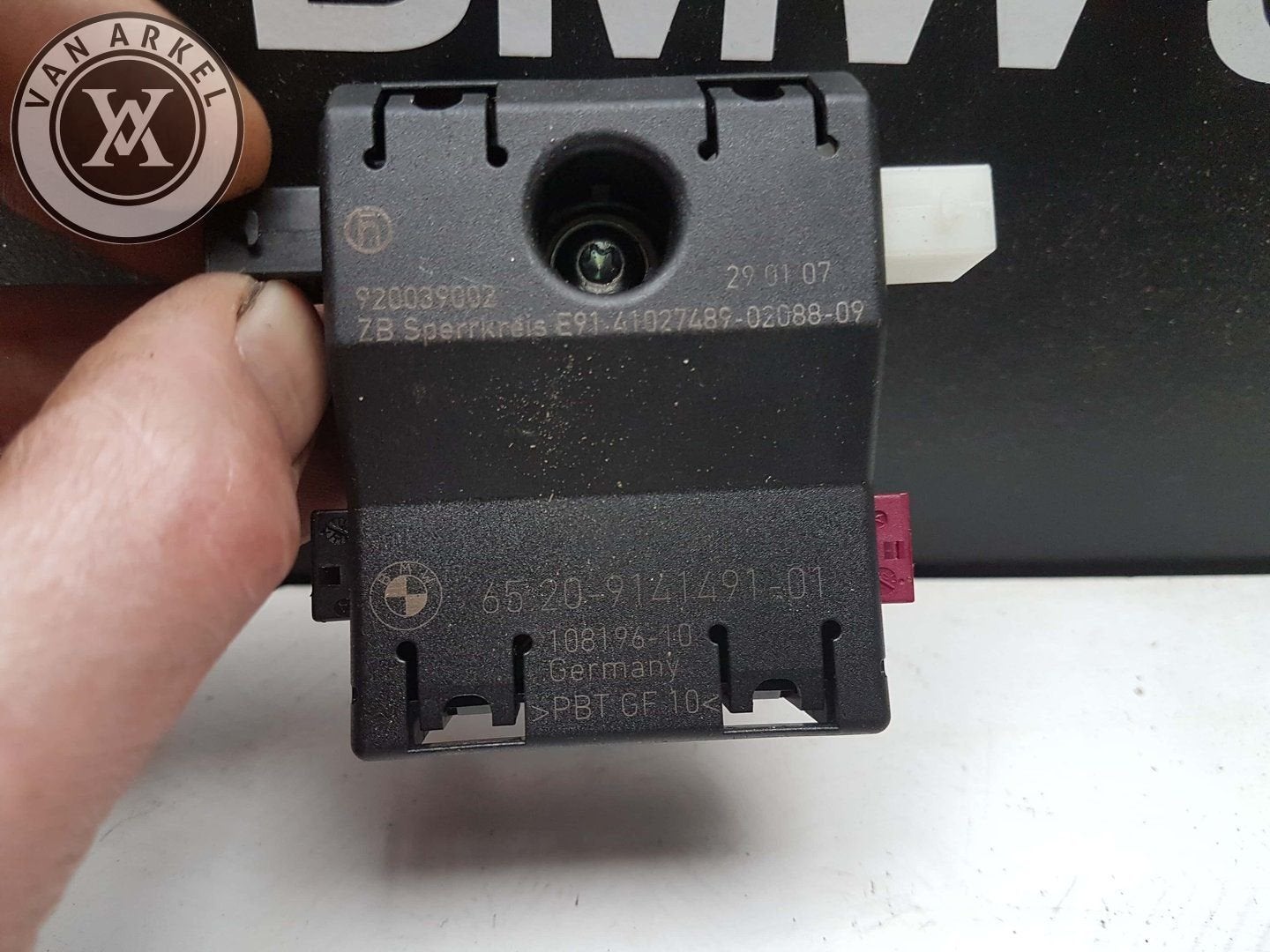 Bmw e90 e87 e9x e8x contact slot sleutel ontvanger, -, Utilisé, -, Enlèvement ou Envoi