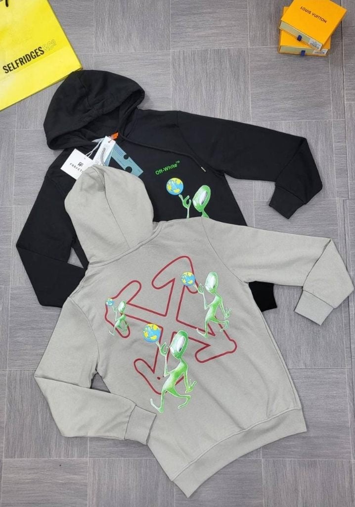 Off White Hoodie, Ophalen of Verzenden, Maat 46 (S) of kleiner