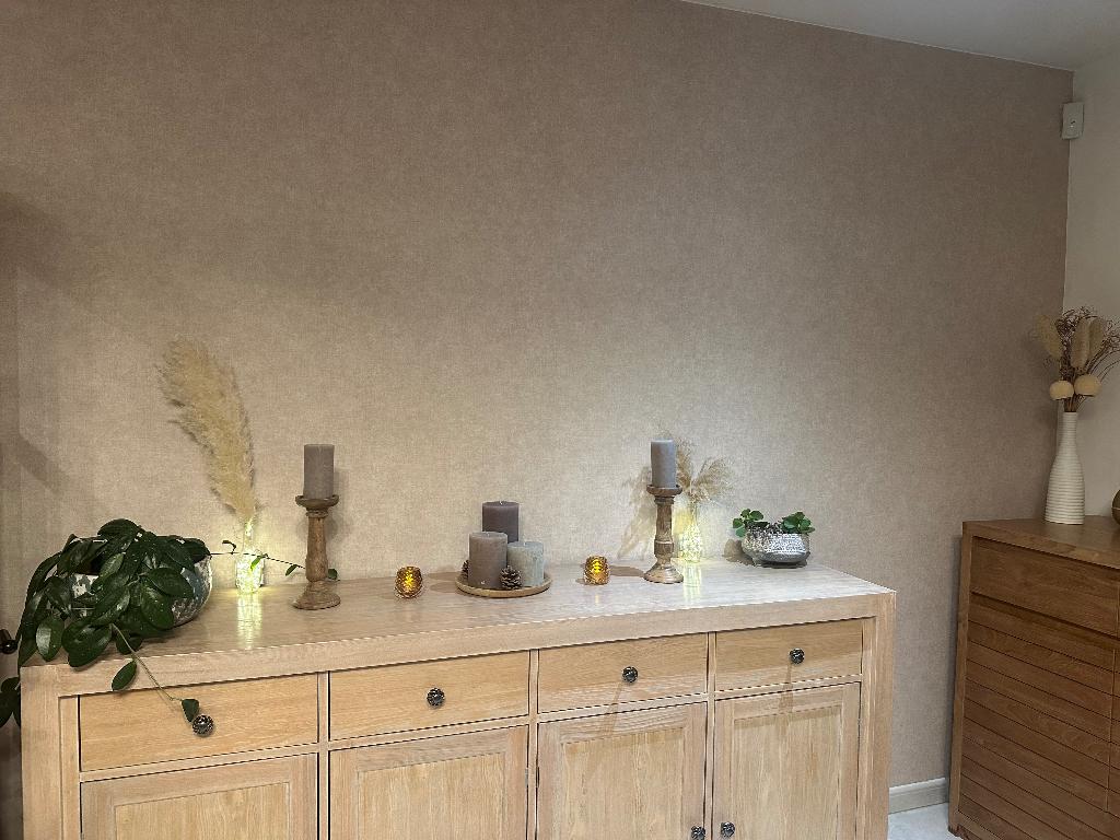 Grand Buffet Enfilade 4 Portes / 4 Tiroirs, Teck, Avec tiroir(s), 25 à 50 cm, 200 cm ou plus
