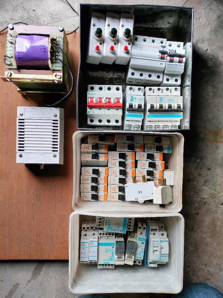 automaten en transfo en KWH uurmeter, Doe-het-zelf en Bouw, Ophalen, Gebruikt, Overige typen