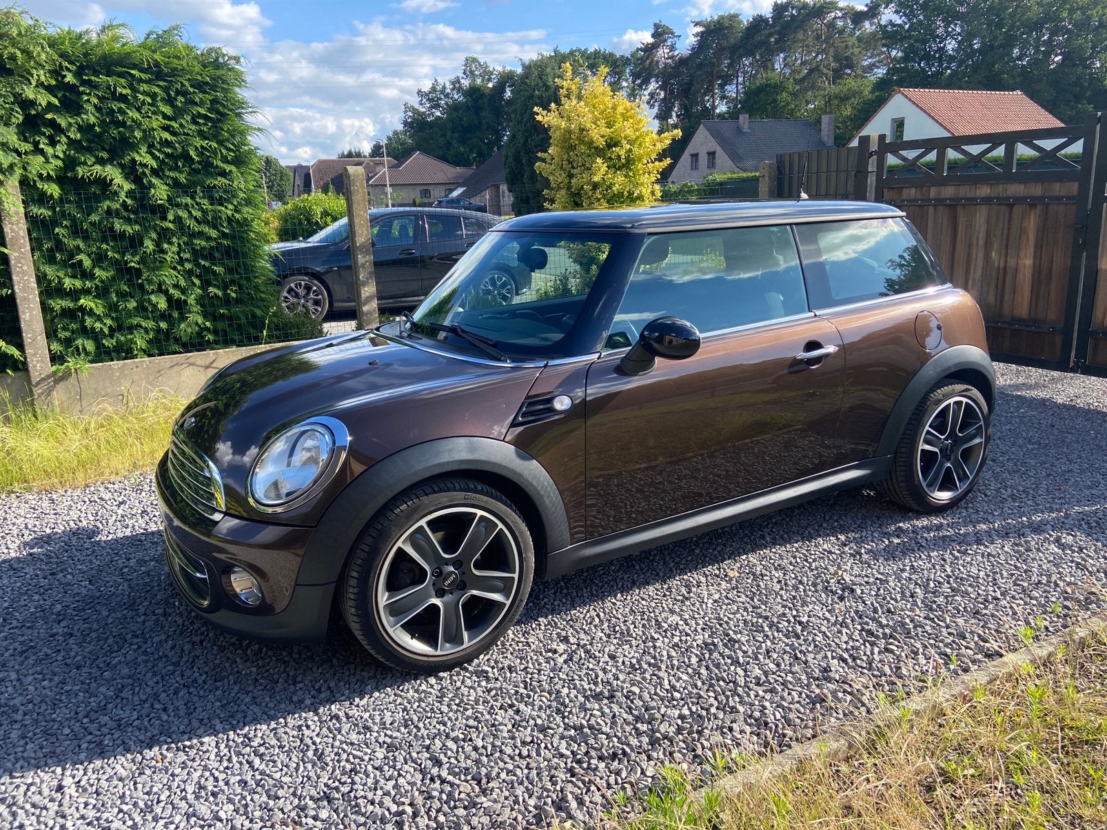Mini Cooper, Auto's, Zwart, 4 cilinders, Bruin, 1600 cc