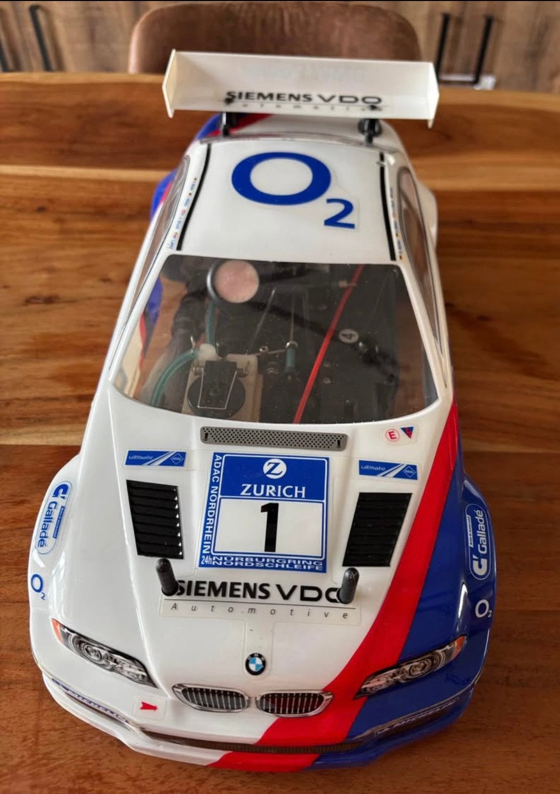 Kyosho 1/10 Nitro BMW M3 GTR – compleet pakket, Hobby & Loisirs créatifs, Enlèvement, Comme neuf, Nitro