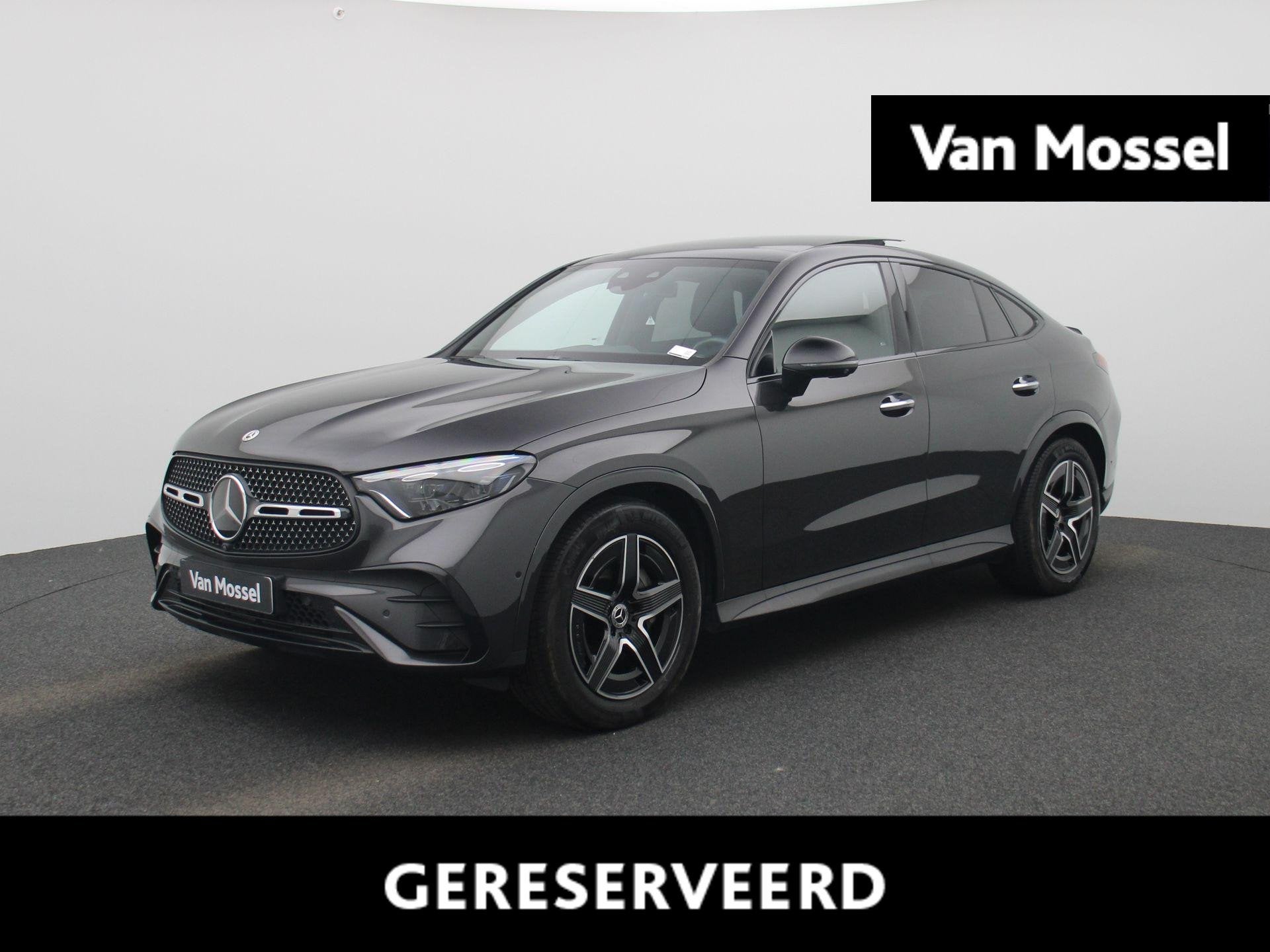 Mercedes-Benz GLC 220 d 4MATIC AMG Line Coupé + AIRMATIC +, Auto's, Automaat, 197 pk, Zwart, 4 cilinders