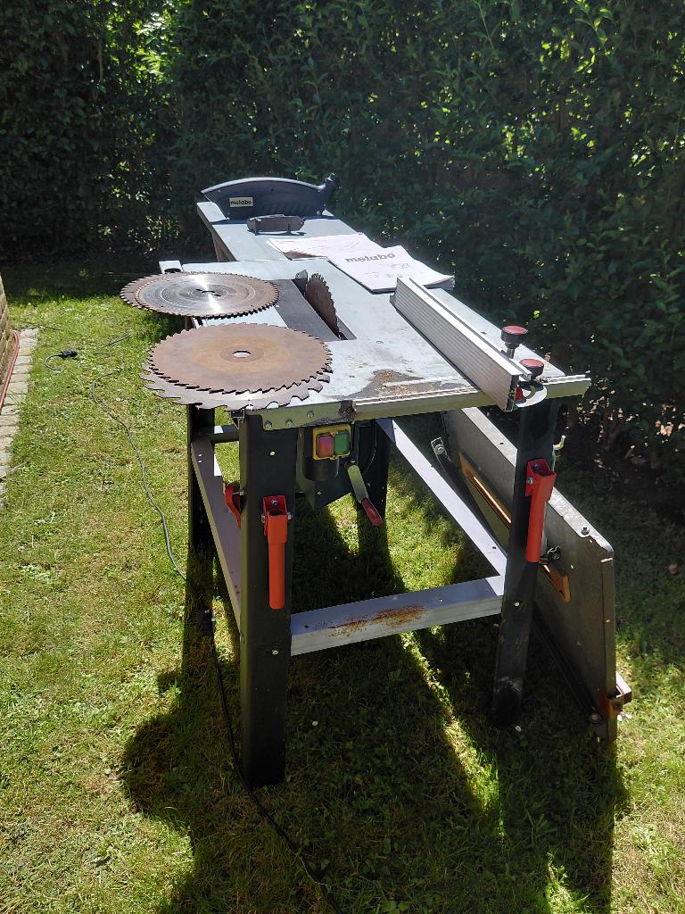 Metabo tafelcirkelzaag, Ophalen, 1200 watt of meer, Cirkelzaag
