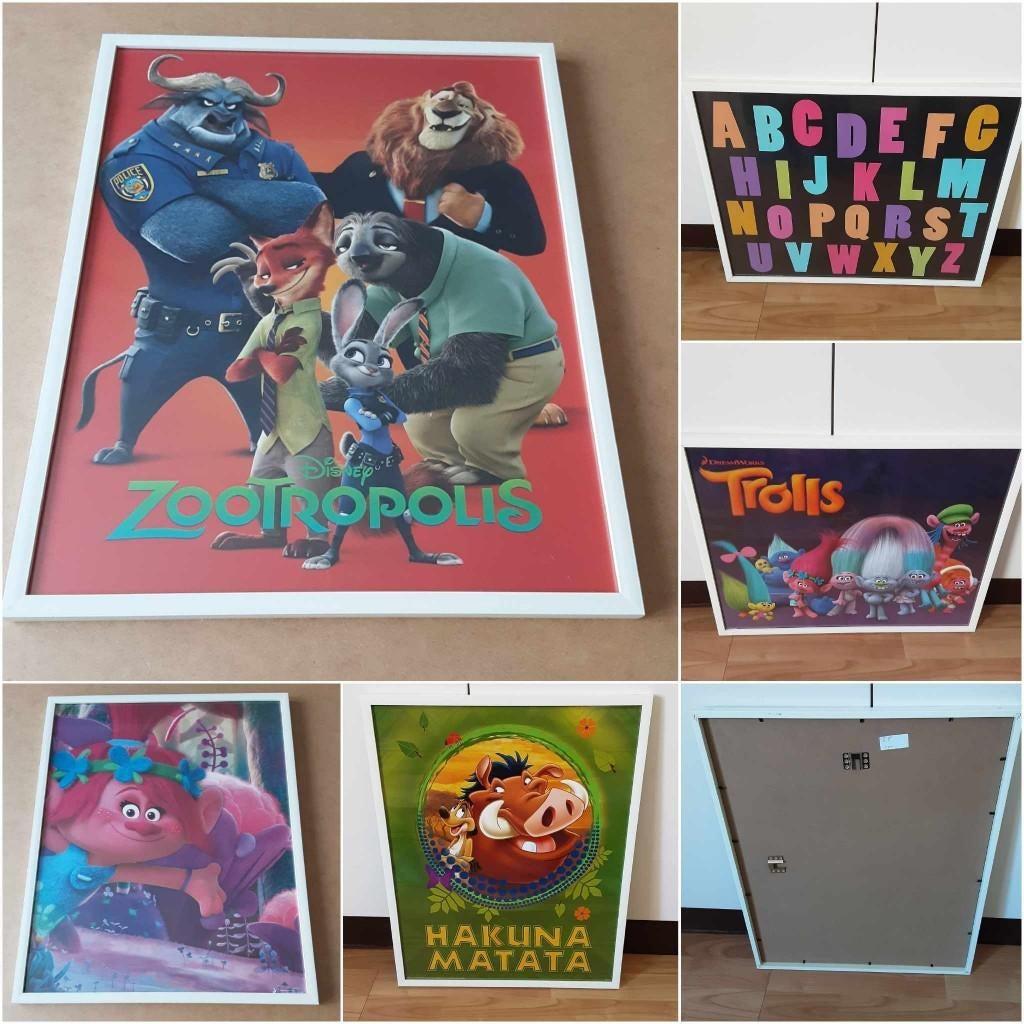 Décoration murale pour chambre d'enfant ou salon, Enlèvement, Comme neuf, Décoration murale