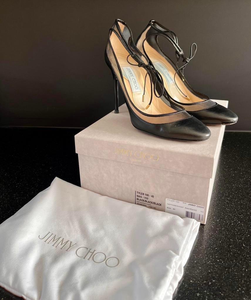 Jimmy Choo pumps maat 40, Pumps, Zwart, Ophalen of Verzenden, Zo goed als nieuw