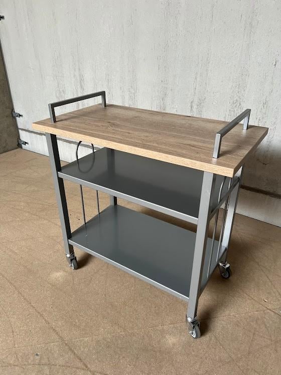 Dossierkar 84x70x40 cm Nieuw Blad Eiken Halifax, Ophalen, Zo goed als nieuw
