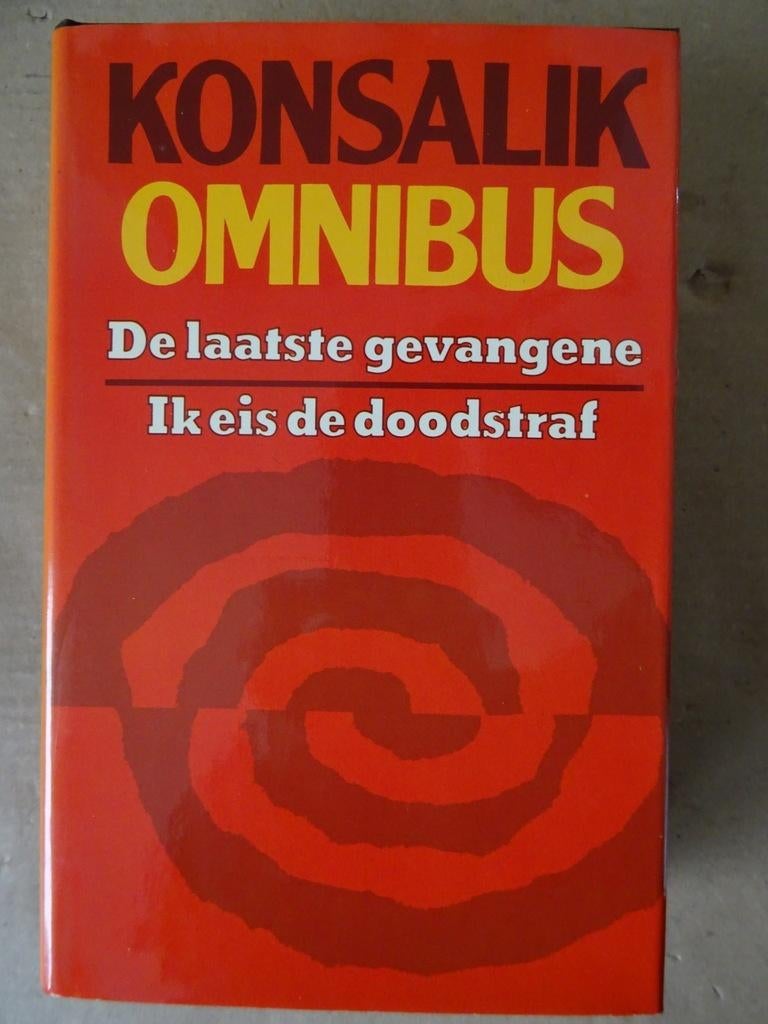Konsalik Omnibus De laatste gevangene Ik eis de doodstraf, Boeken, Romans, Zo goed als nieuw, Nederland, Heinz G. Konsalik, Ophalen of Verzenden