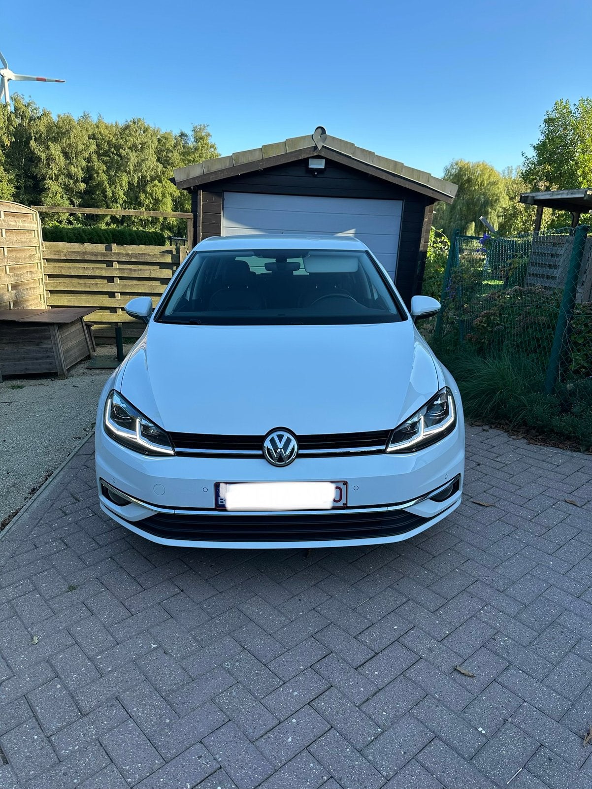 Volkswagen Golf 7, Auto's, Adaptive Cruise Control, Zwart, 4 cilinders, Wit