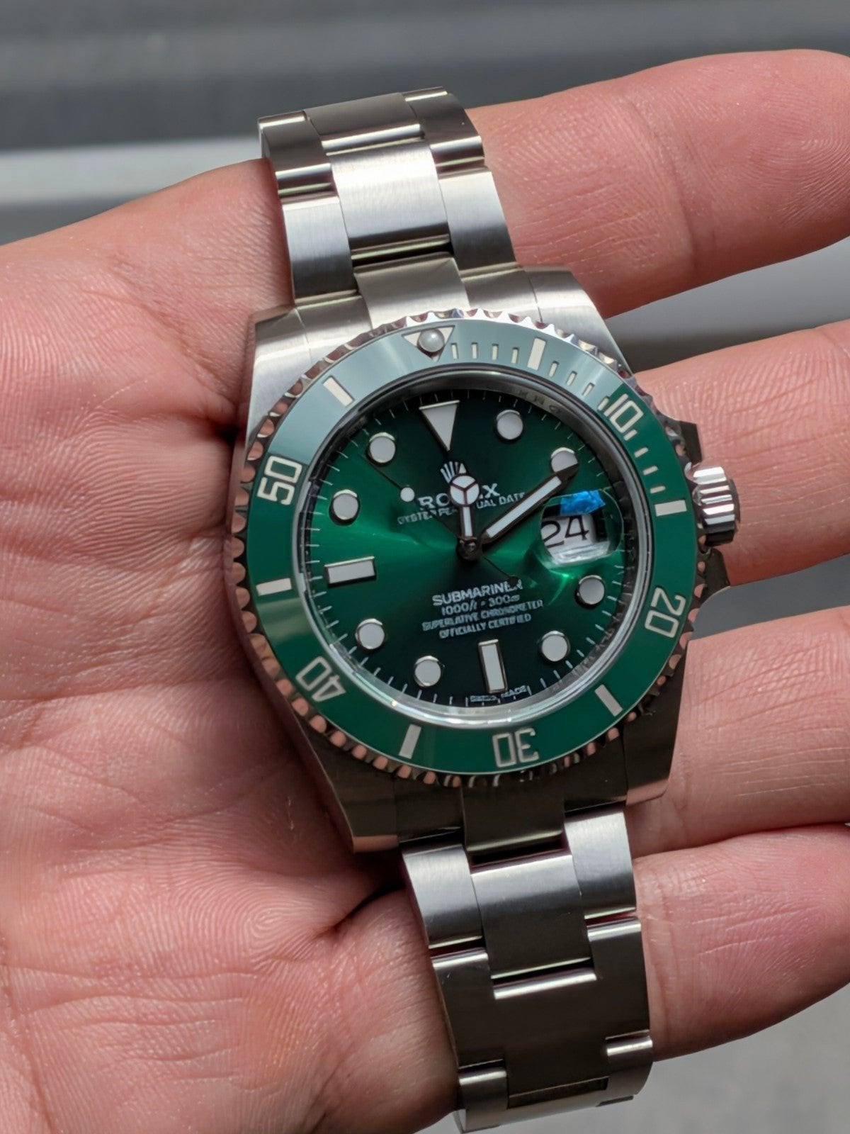 Rolex Submariner hulk, Bijoux, Sacs & Beauté, Enlèvement, Rolex