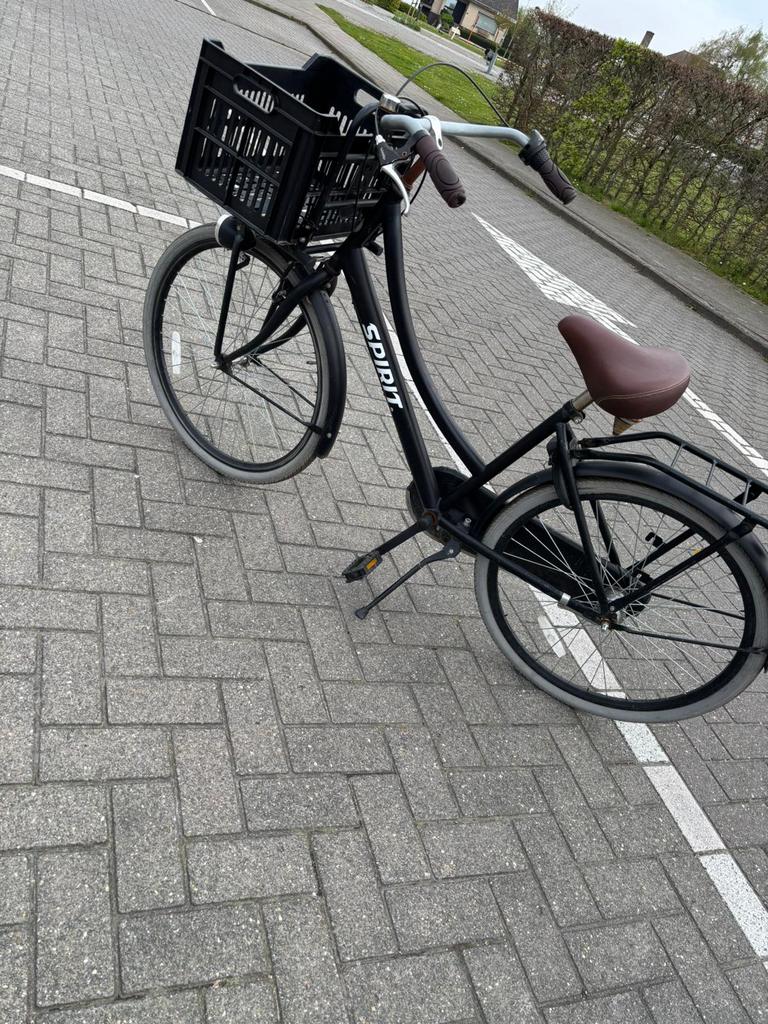 Kinder dames fiets, Fietsen en Brommers, Ophalen, Zo goed als nieuw, Handrem