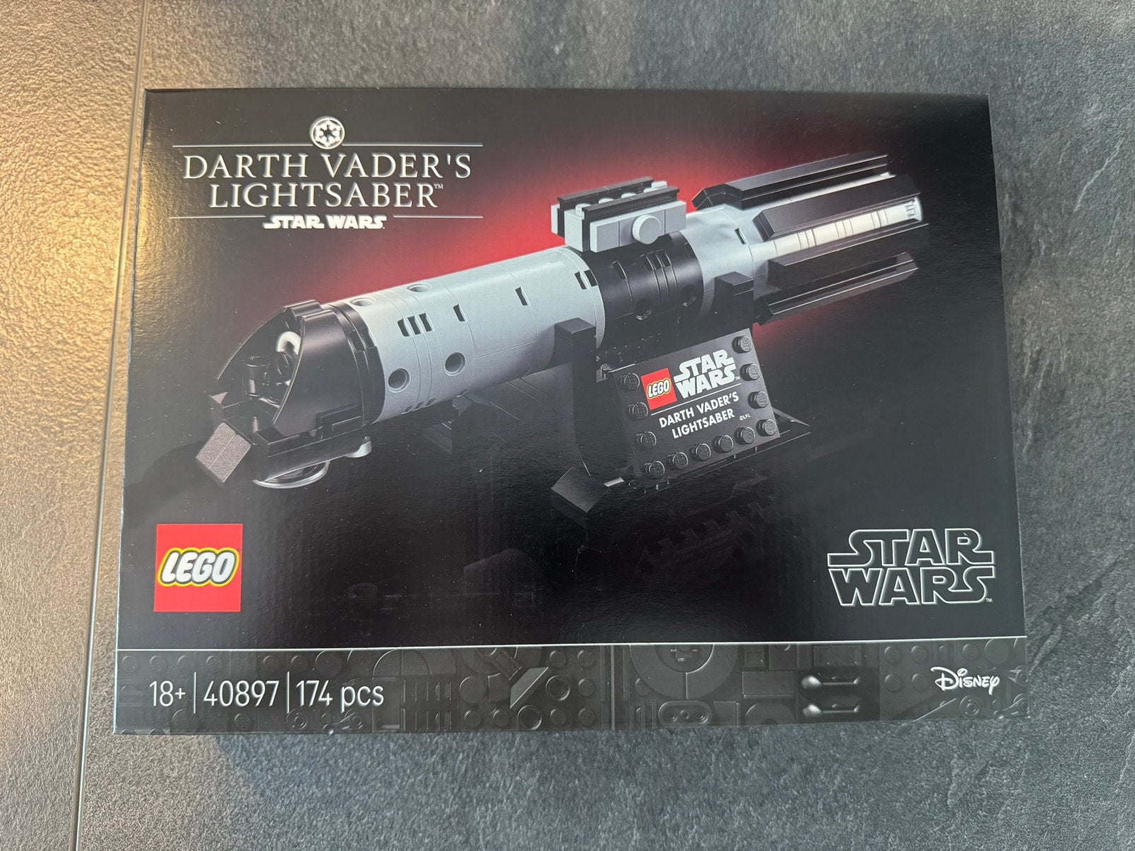 Lego star wars darth vaders lightsaber 40897, Star Wars, Lego, Ophalen of Verzenden, Zo goed als nieuw