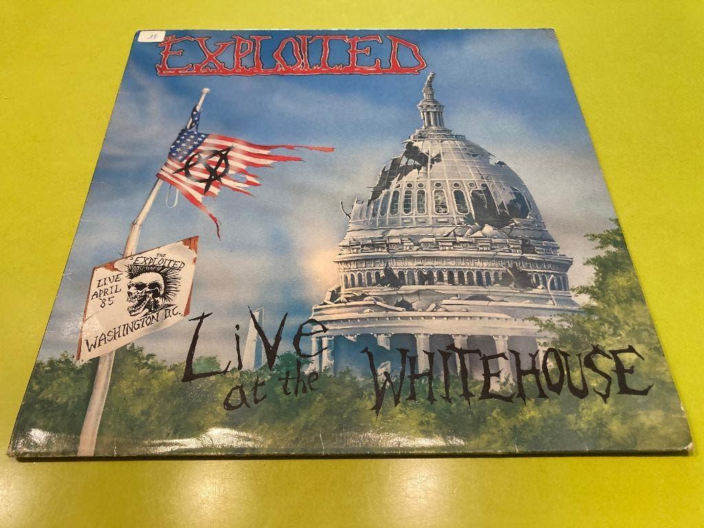 The Exploited – Live At The Whitehouse * LP 1985, Cd's en Dvd's, Gebruikt, 1980 - 1989, Alternative, Ophalen of Verzenden