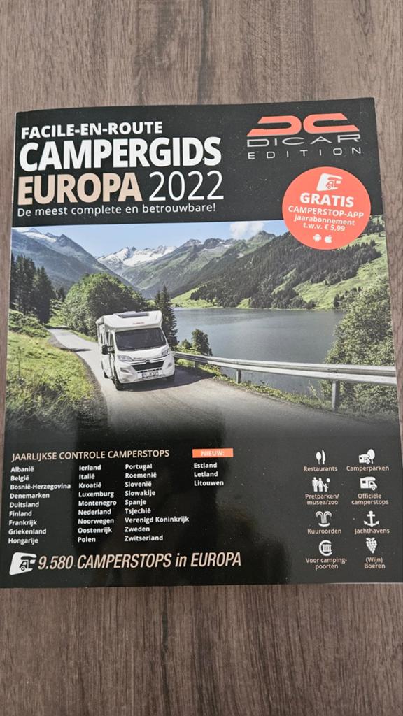 Campergids Europa 2022 Dicar edition