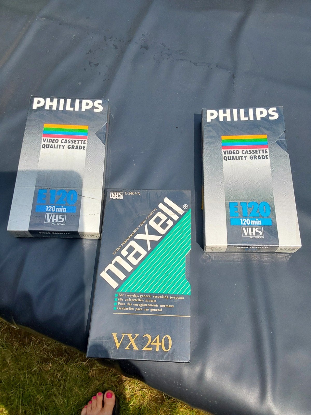 A VENDRE NOUVEAU 3CASSETTES=EMBALLAGE FERMÉ D ORIGINE 32€, Enlèvement, Neuf, dans son emballage, Vierge