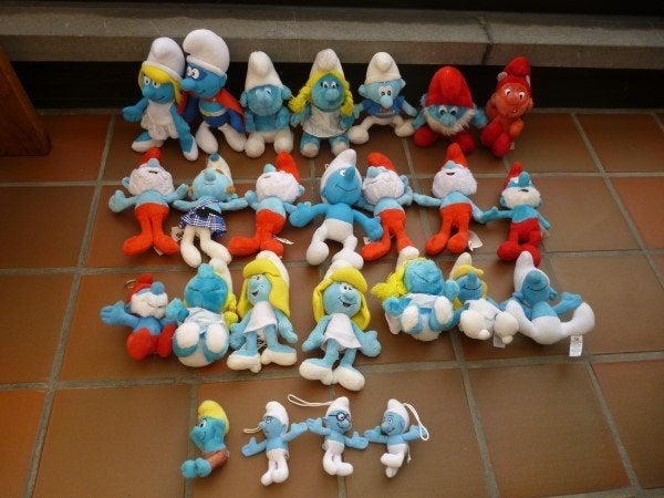 Verschillende Smurfen, Verzamelen, Ophalen of Verzenden, Gebruikt, Verschillende Smurfen, Poppetje, Figuurtje of Knuffel