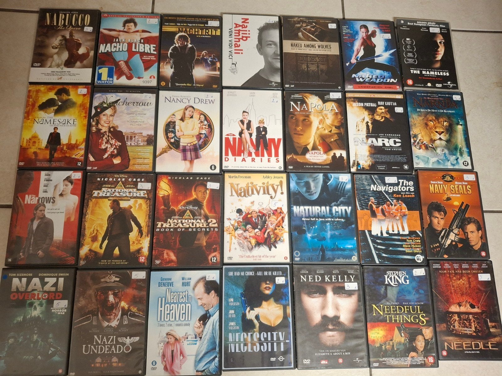 N: super solden,  -50% bij aankoop vanaf 100€ uit alle dvd's, Ophalen of Verzenden, Nederlands