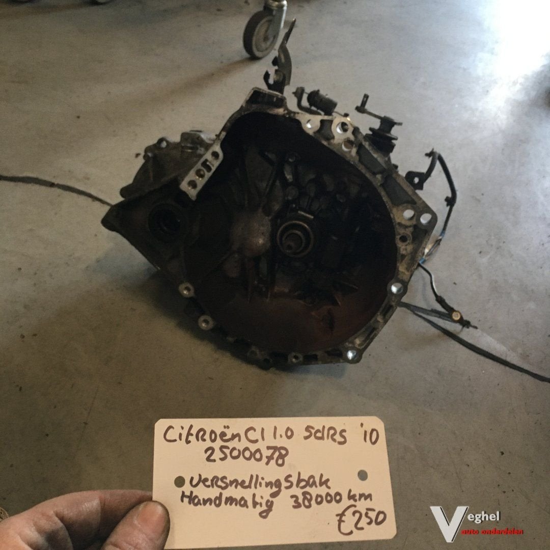Citroen C1   1.0 5 drs 2500078  2010  Versnellingsbak handma, Auto-onderdelen, Ophalen, Gebruikt, -, -