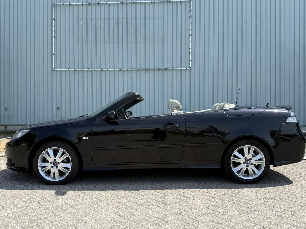 Saab 9-3 Cabrio Vector 2.0 Turbo met slechts 42000km, Autos, Saab, Cuir, 1780 kg, Achat, Entreprise