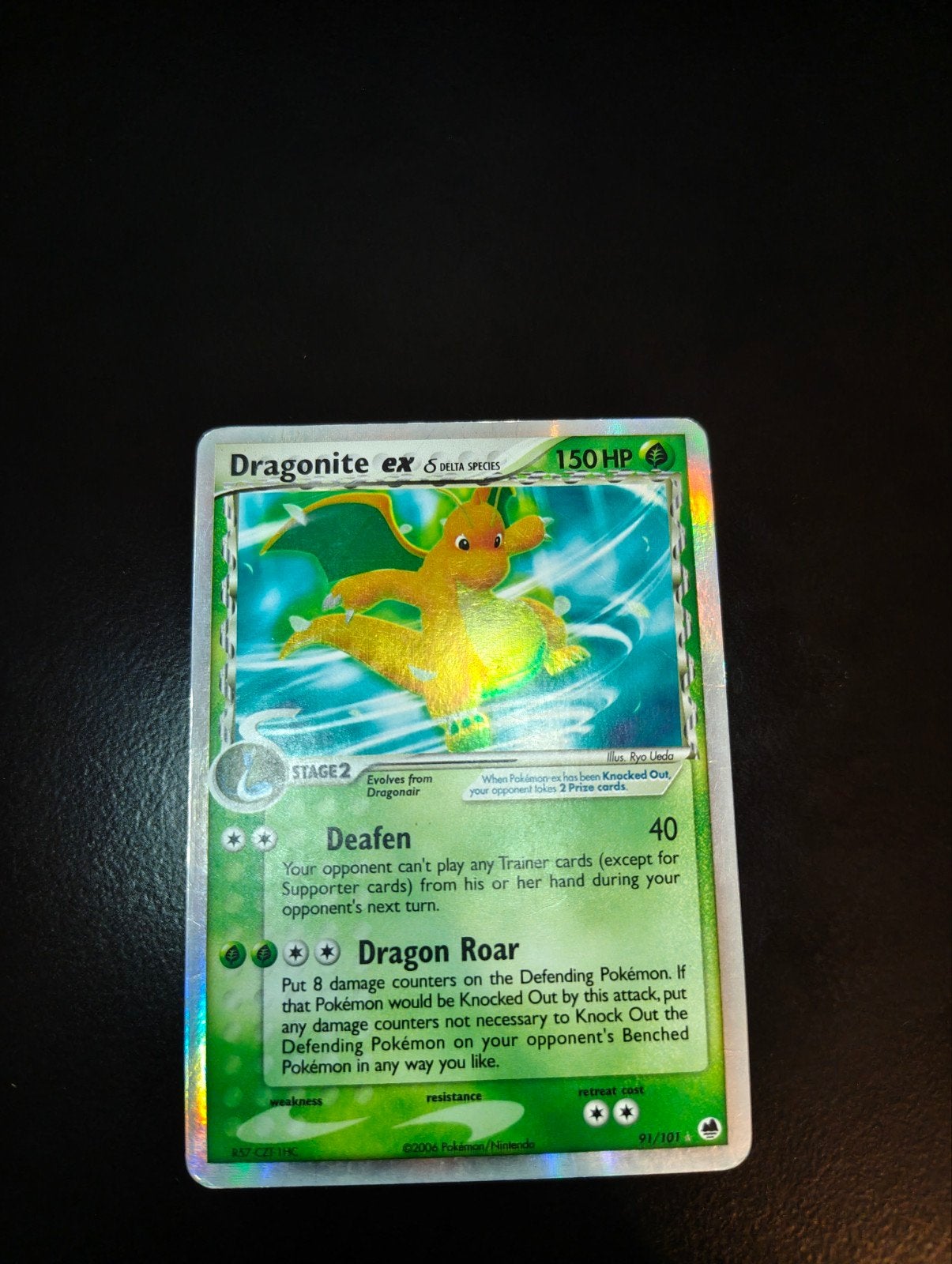 Dragonite ex EX Dragon Frontiers 91, Enlèvement ou Envoi