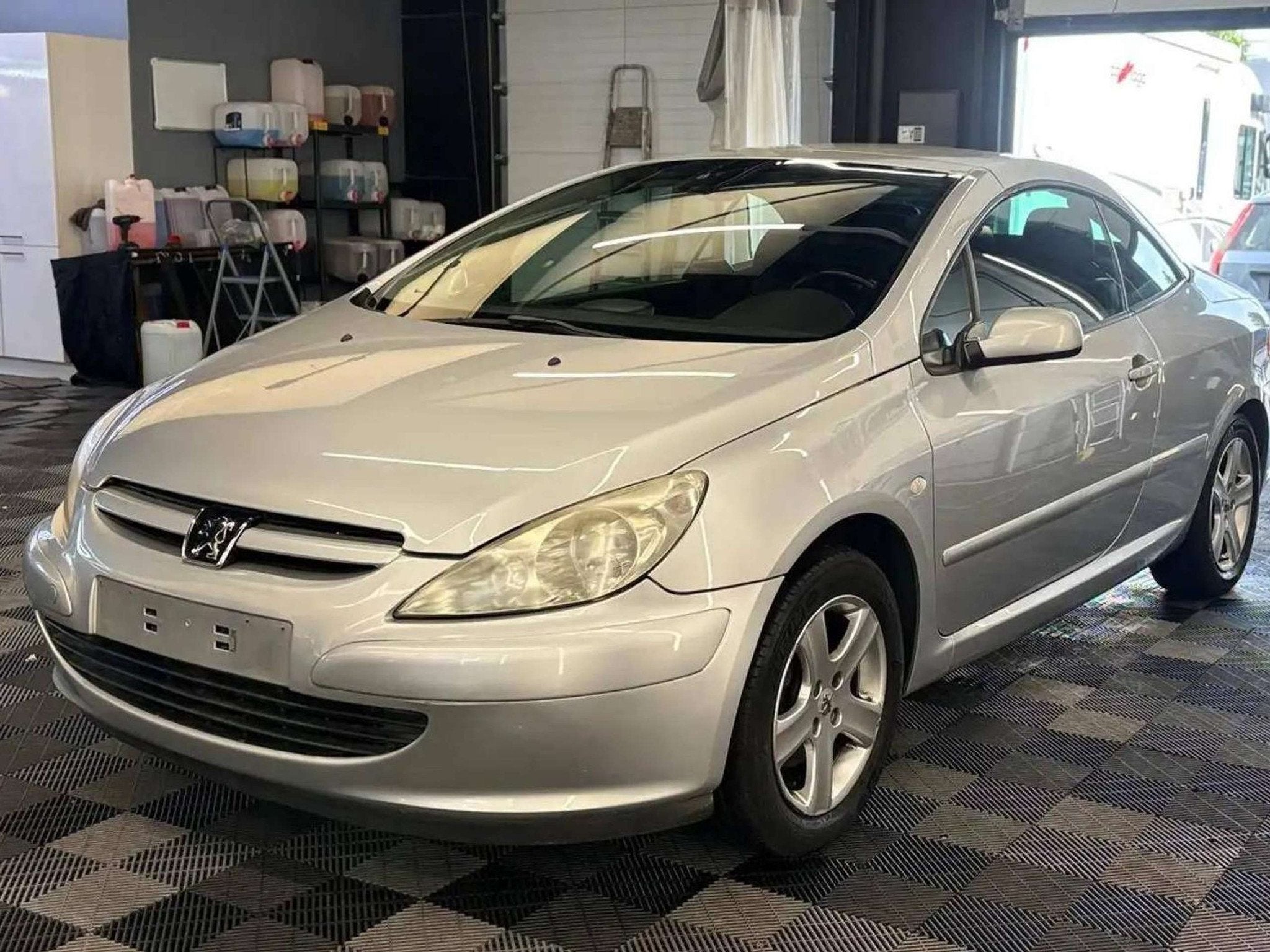 Peugeot 307 cc 1.6 bj2005 benzine manueel eur4 140058km, Autos, Argent ou Gris, Achat, Entreprise, Cabriolet
