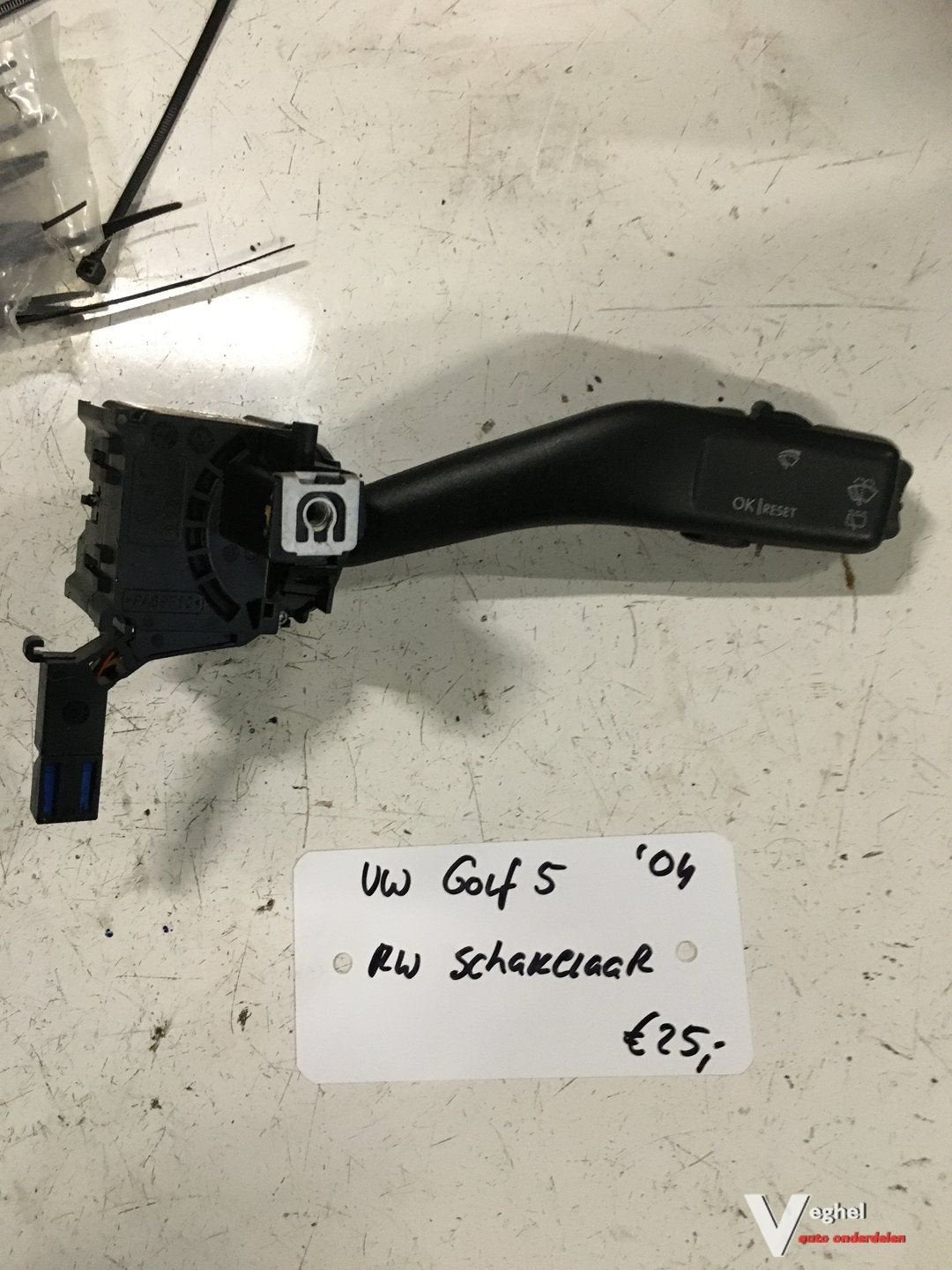 Vw Golf5 2004  Ruitenwisserschakelaar, Gebruikt, -, -, Ophalen of Verzenden