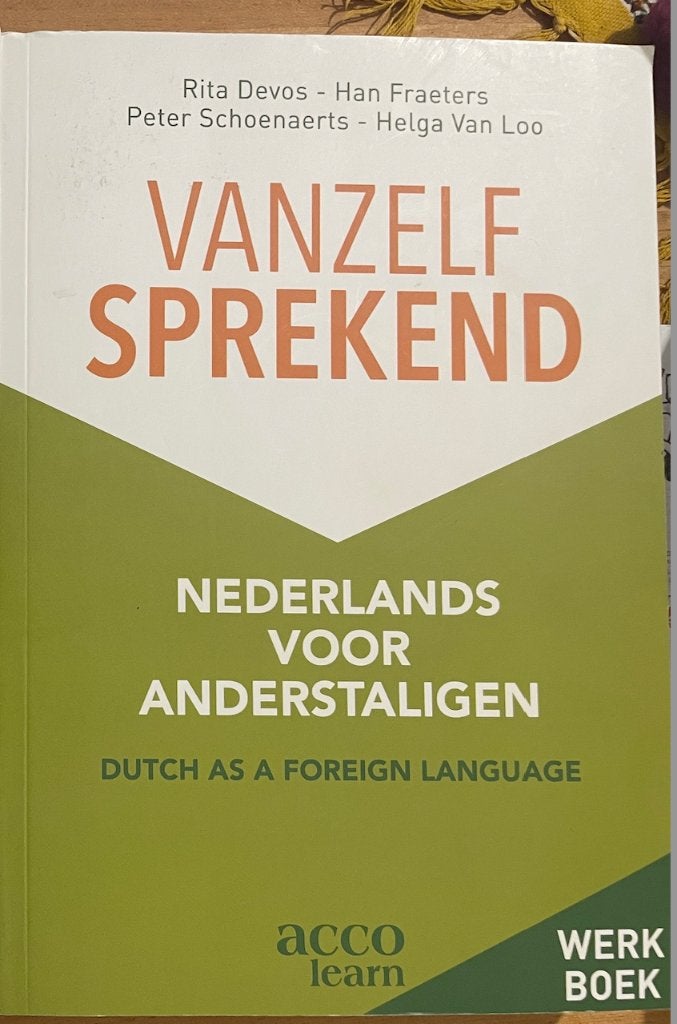 Vanzelfsprekend – TWerkboek, Ophalen of Verzenden, Zo goed als nieuw, Overige wetenschappen