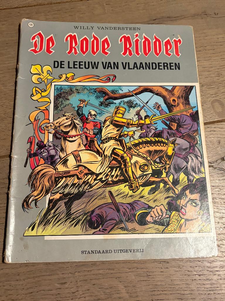 De Rode Ridder - 109 - De leeuw van Vlaanderen, Boeken, Stripverhalen, Eén stripboek, Ophalen of Verzenden, Gelezen, Willy Vandersteen