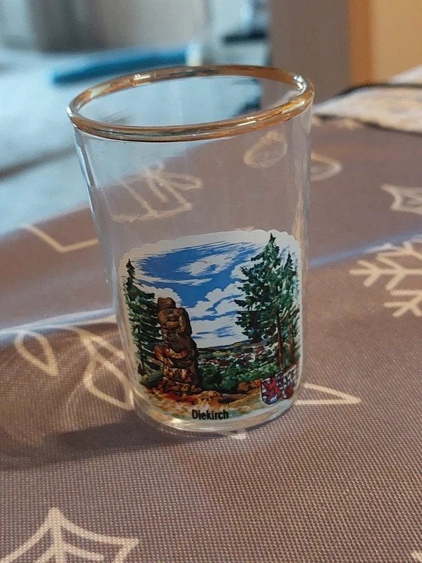 Borrelglaasje / Diekirch, Verzamelen, Ophalen of Verzenden