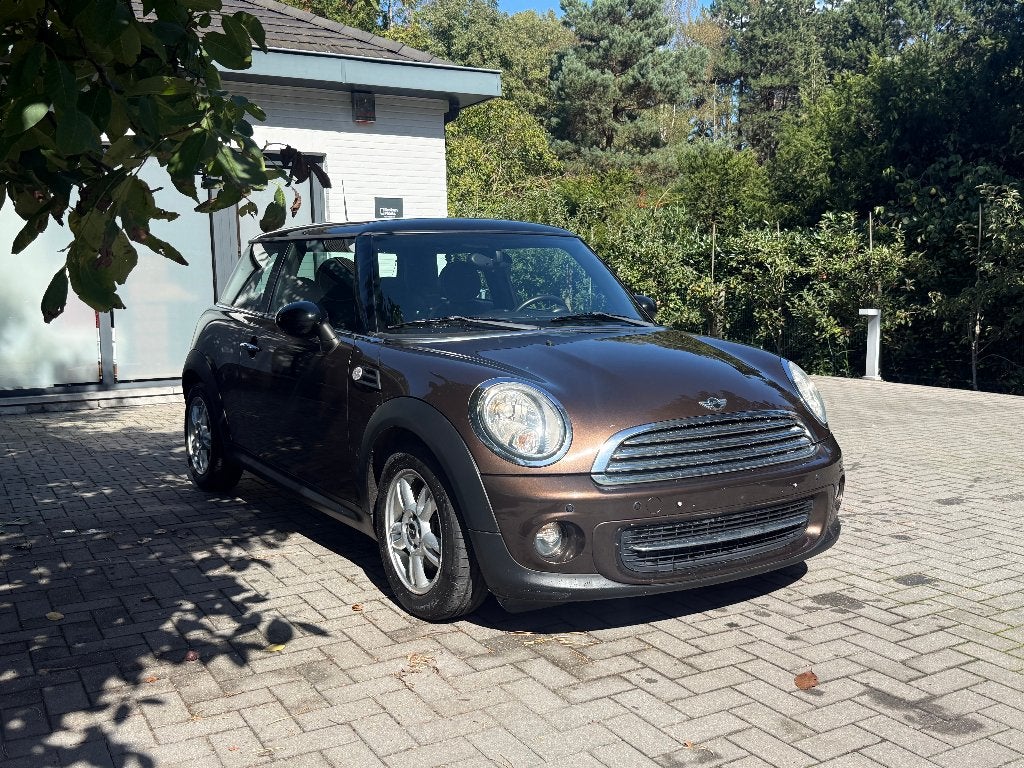 Mini Cooper Automaat 116.330 km – Garantie, Autos, Cuir, Entreprise, Capteur de stationnement, Noir