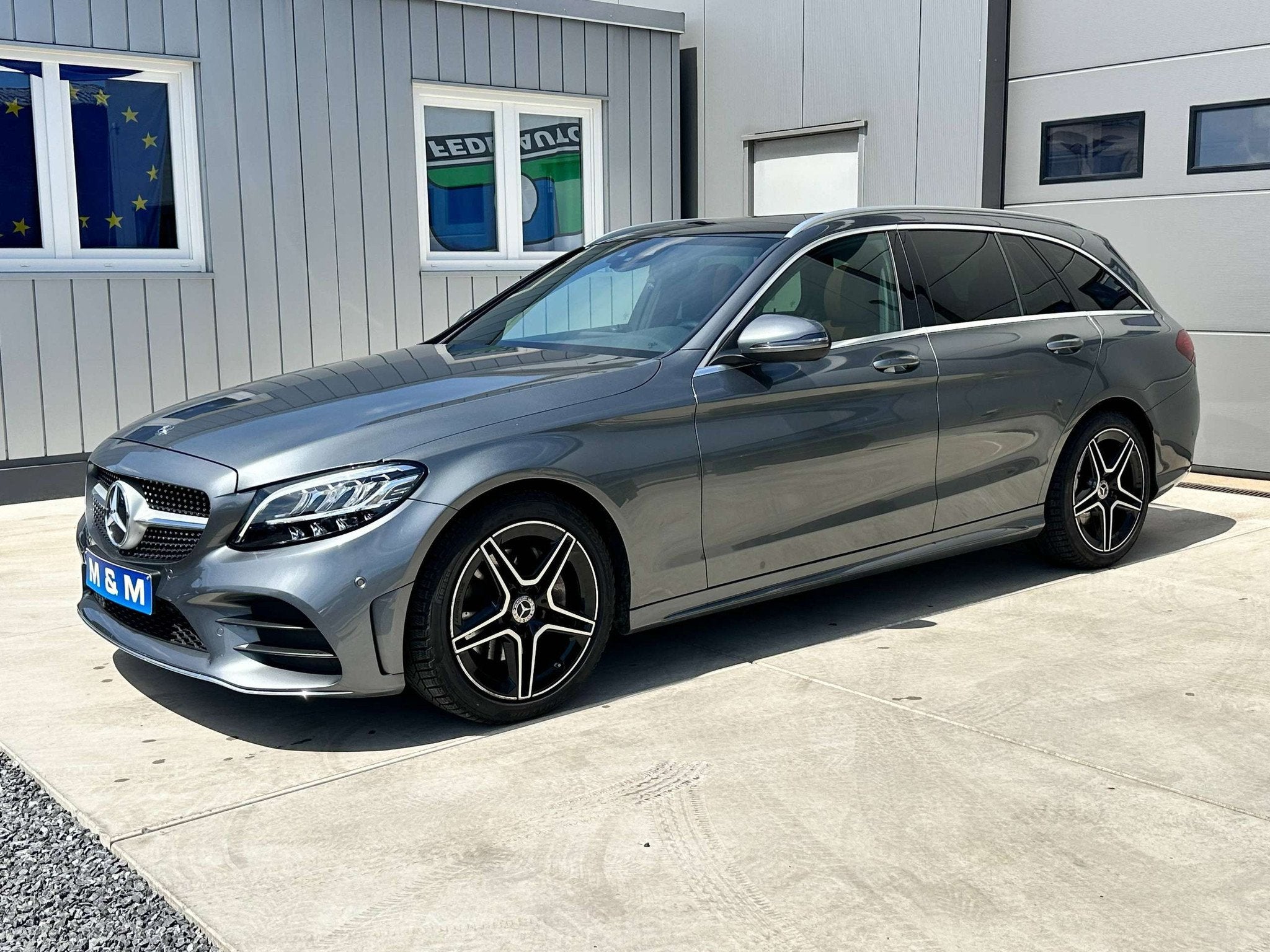 Mercedes-Benz C-Klasse 220 C 220 d * AMG-Line * Pano * 194 P, Autos, Cuir, Argent ou Gris, Achat, 143 kW