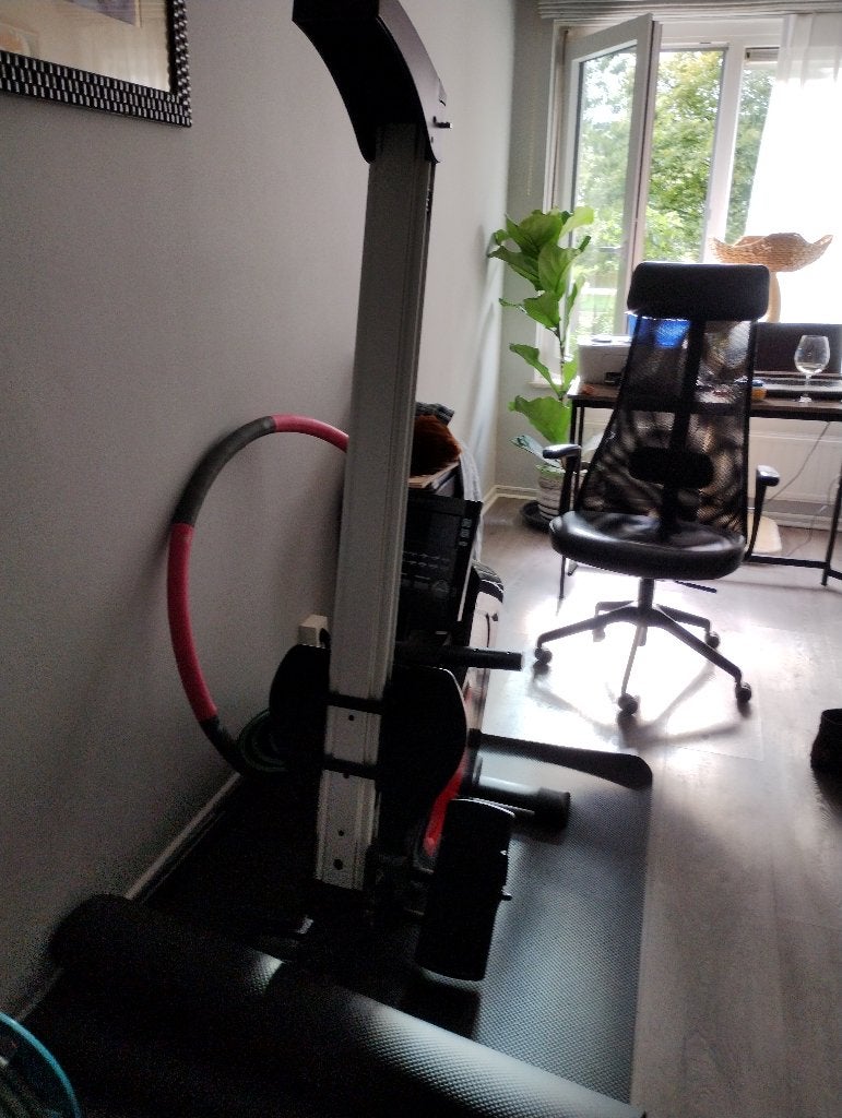 FOCUS FITNESS Roeitrainer Row 3 + vloermat, Ophalen, Zo goed als nieuw