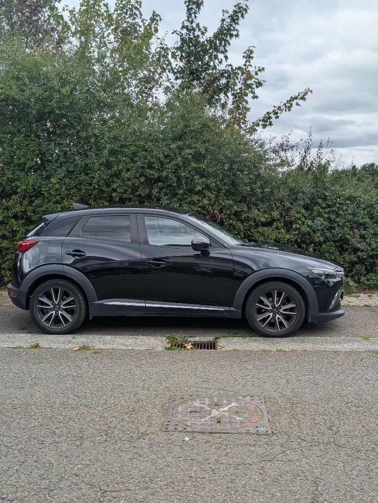 Mazda Cx3, Auto's, 1334 kg, Zwart, Leder, 5 deurs