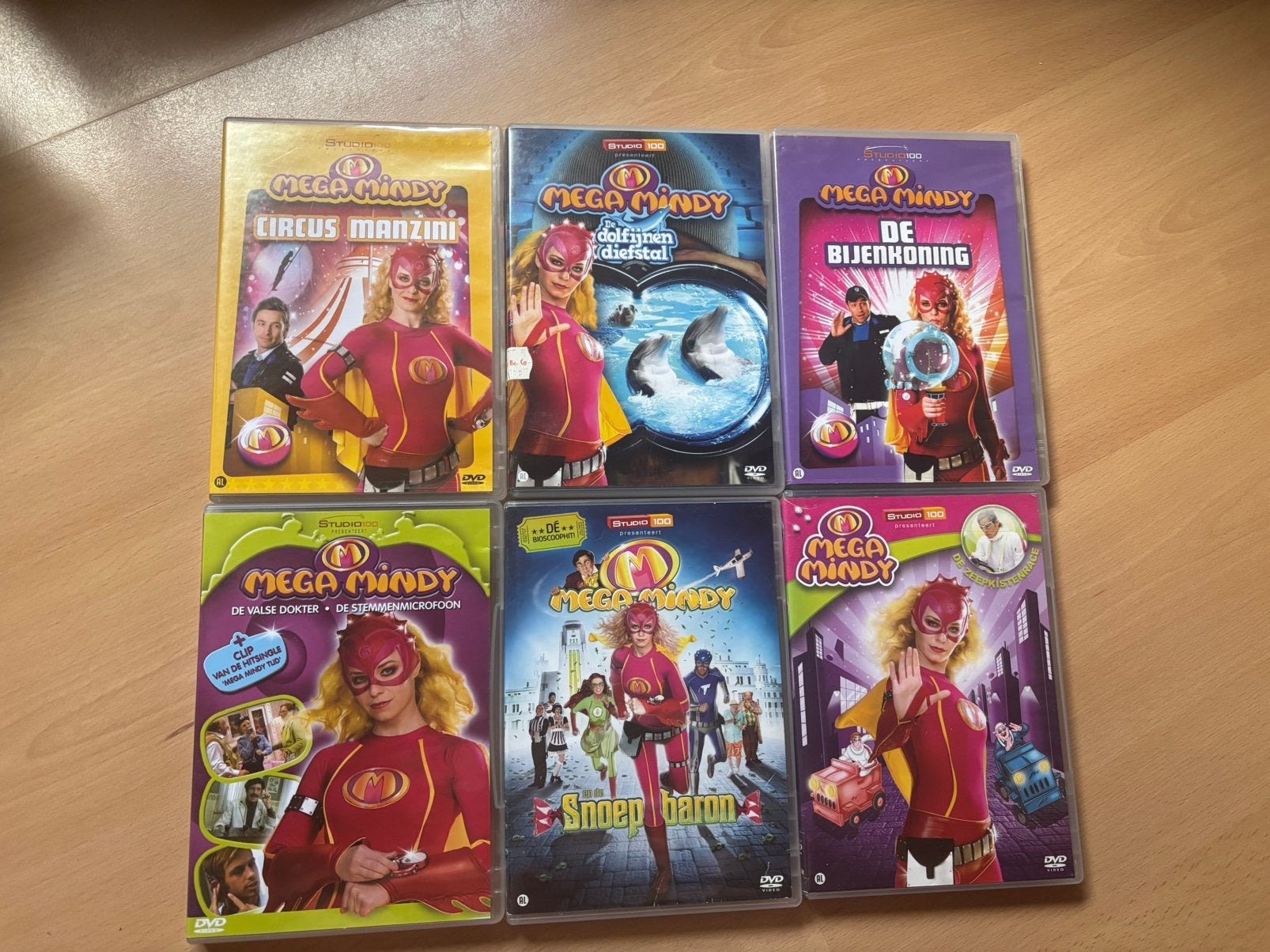 6 DVD Mega Mindy, CD & DVD, DVD | Enfants & Jeunesse, Envoi, Utilisé, Série télévisée