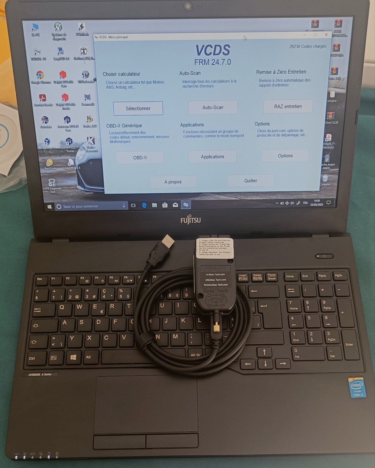 Valise diagnostique vag et multimarques, Particulier, Te koop