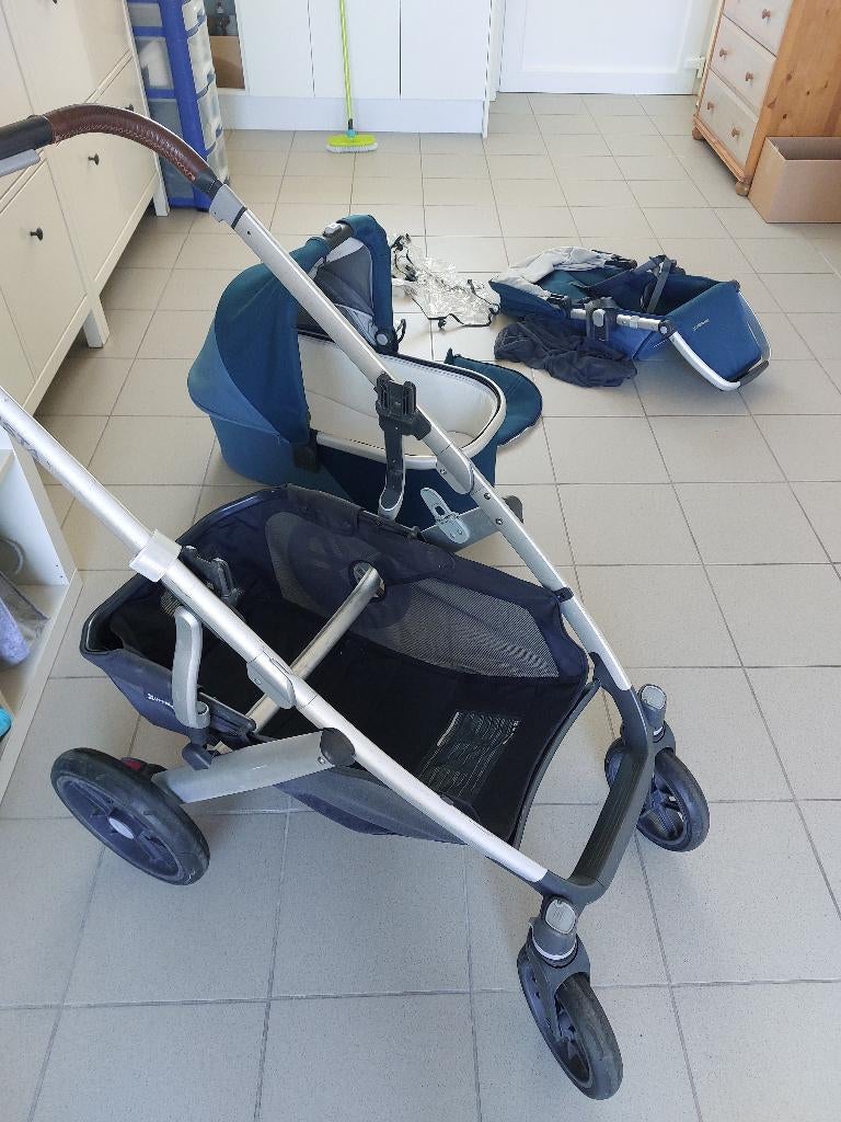 Uppababy Vista V2 : volledige kinderwagen met wieg en zitje, Kinderen en Baby's, Overige merken, Gebruikt, Ophalen of Verzenden