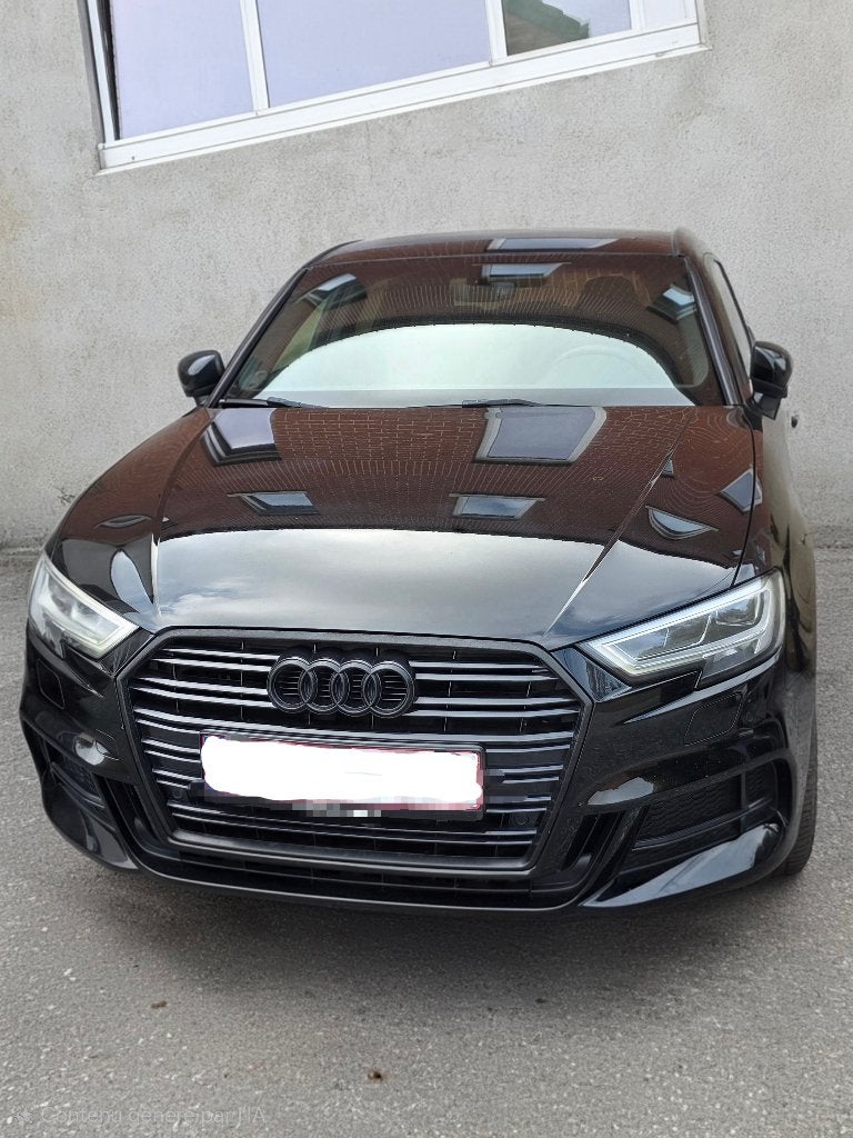 Audi a3 sportback sline 2019 tfsi 150cv, Autos, Boîte manuelle, Noir, 5 portes, 5 places