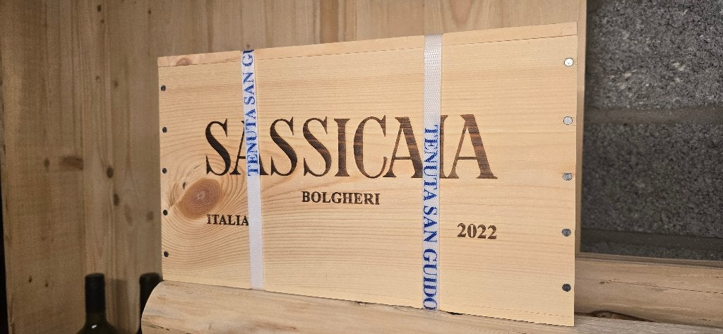 Kist Sassicaia 2022, Enlèvement