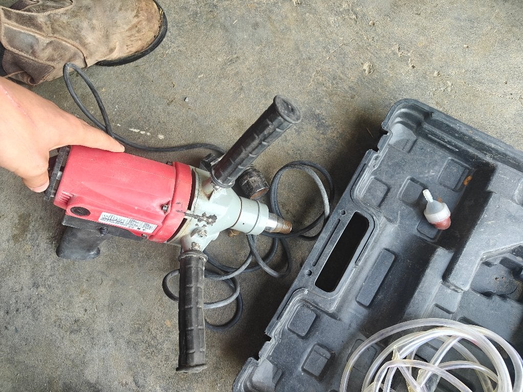 Caroteuse, Doe-het-zelf en Bouw, Ophalen, Gebruikt, 600 watt of meer, Overige typen