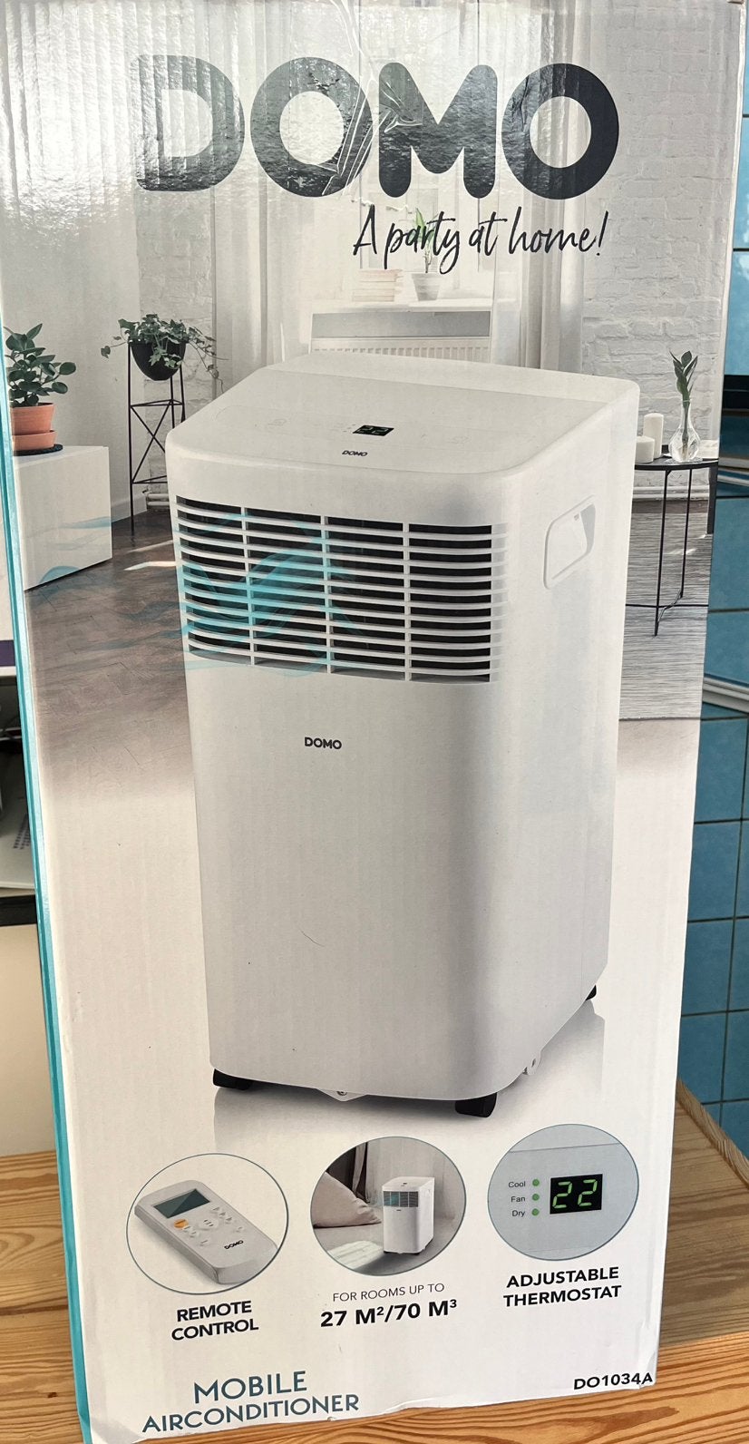 Airco Domo, Electroménager, Climatiseurs, Enlèvement, Comme neuf