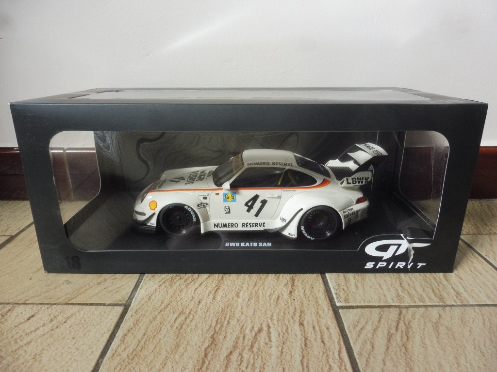 1:18 GT Spirit GT451 Porsche 911 993 #41 RWB 1993 Kato San, Ophalen of Verzenden, Gebruikt, Auto, Overige merken