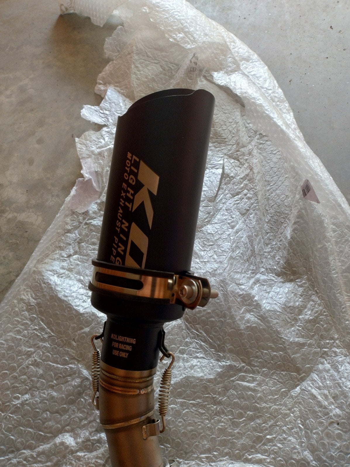KO Race Exhaust System, Motoren, Ophalen