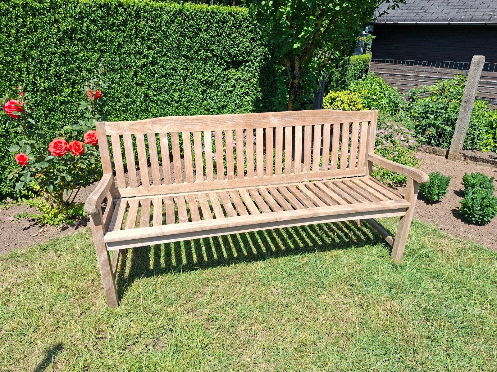 Houten tuinbank 1.80m, Ophalen