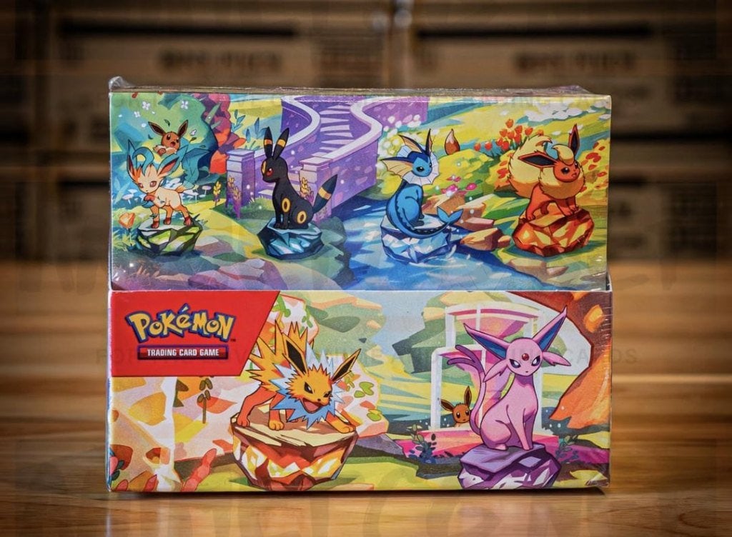 Prismatic evolution mini tin display pokemon, Hobby en Vrije tijd, Verzamelkaartspellen | Pokémon, Ophalen of Verzenden, Nieuw
