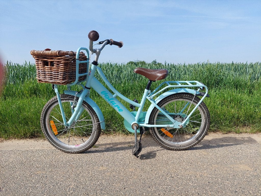 Kinderfiets Volare excellent 18 Inch Mintblauw, Ophalen, Terugtraprem, Volare, 16 tot 20 inch