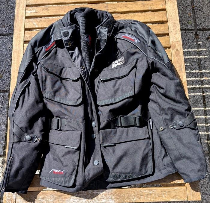 XCS motorjas voor zomer en winter, maat DX, zwart, Motoren, Ophalen, Tweedehands, Heren, Jas | textiel