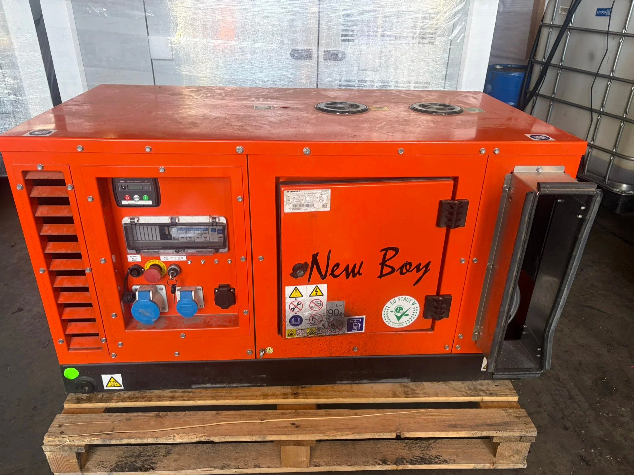Europower EPS73DE 7 kVA Kubota aggregaat generatorset