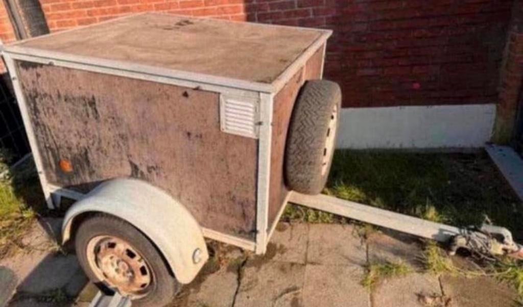 Hondenaanhangwagen, Auto diversen, Aanhangers en Bagagewagens, Ophalen, Zo goed als nieuw