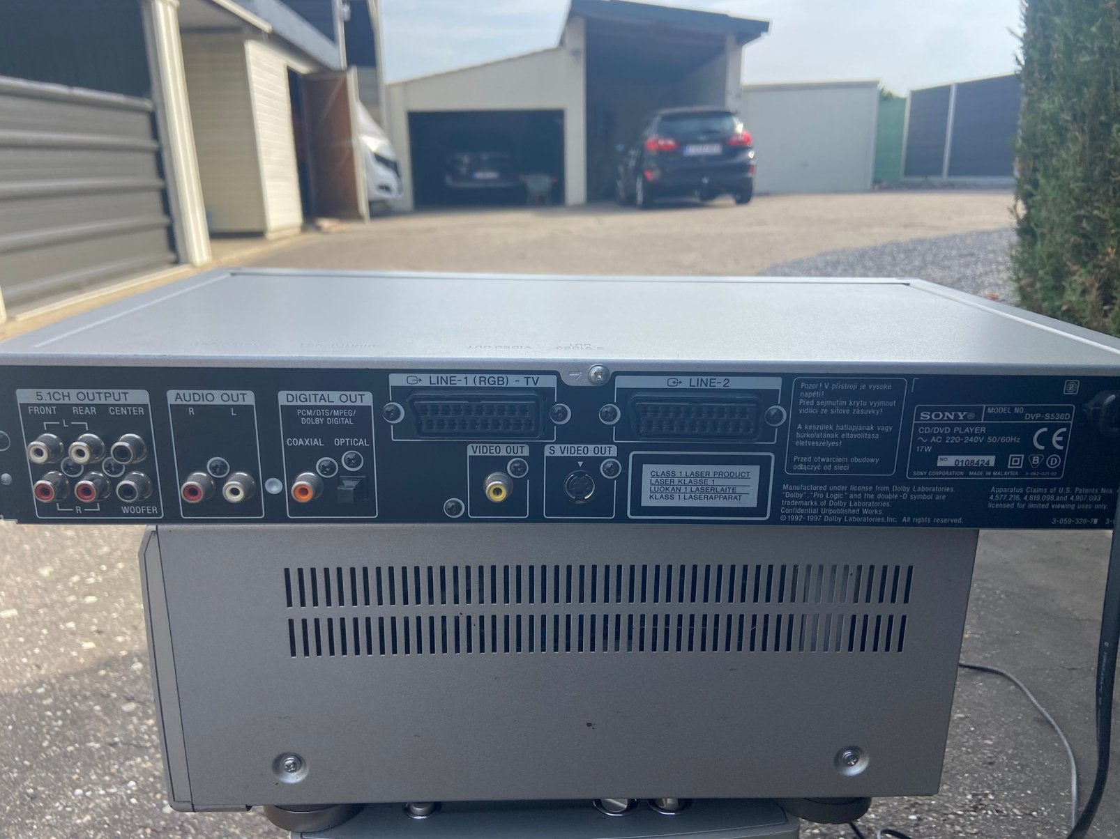 Sony installatie, Audio, Tv en Foto, Ophalen, Tuner of Radio, Losse componenten, Zo goed als nieuw