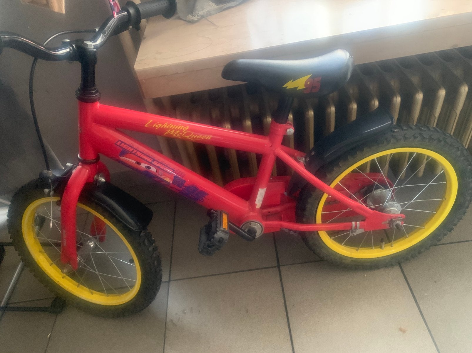 Meisjes en jongens fiets, Fietsen en Brommers, Ophalen, Gebruikt, Staal, 16 tot 20 inch